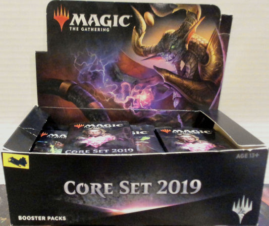 Core set 2019 booster pack box 