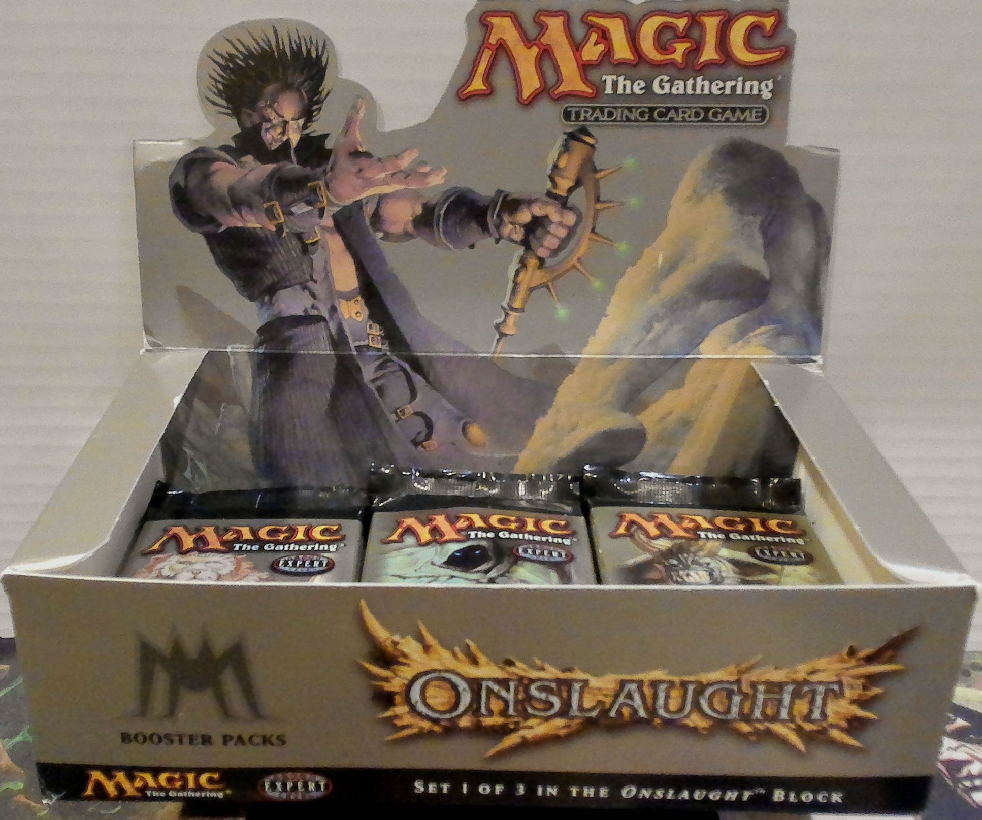 Onslaught booster pack box