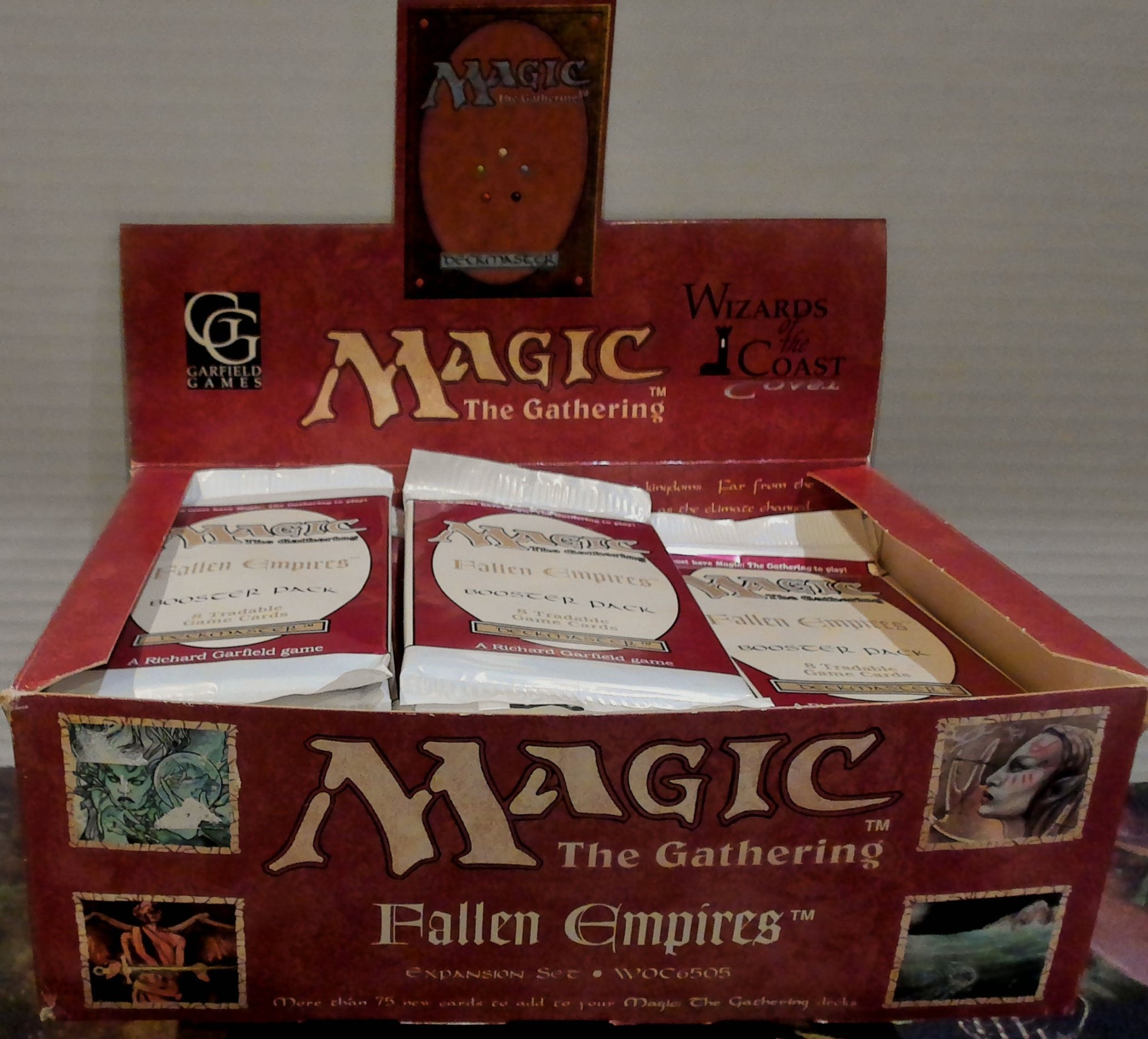 Fallen Empires booster pack box 