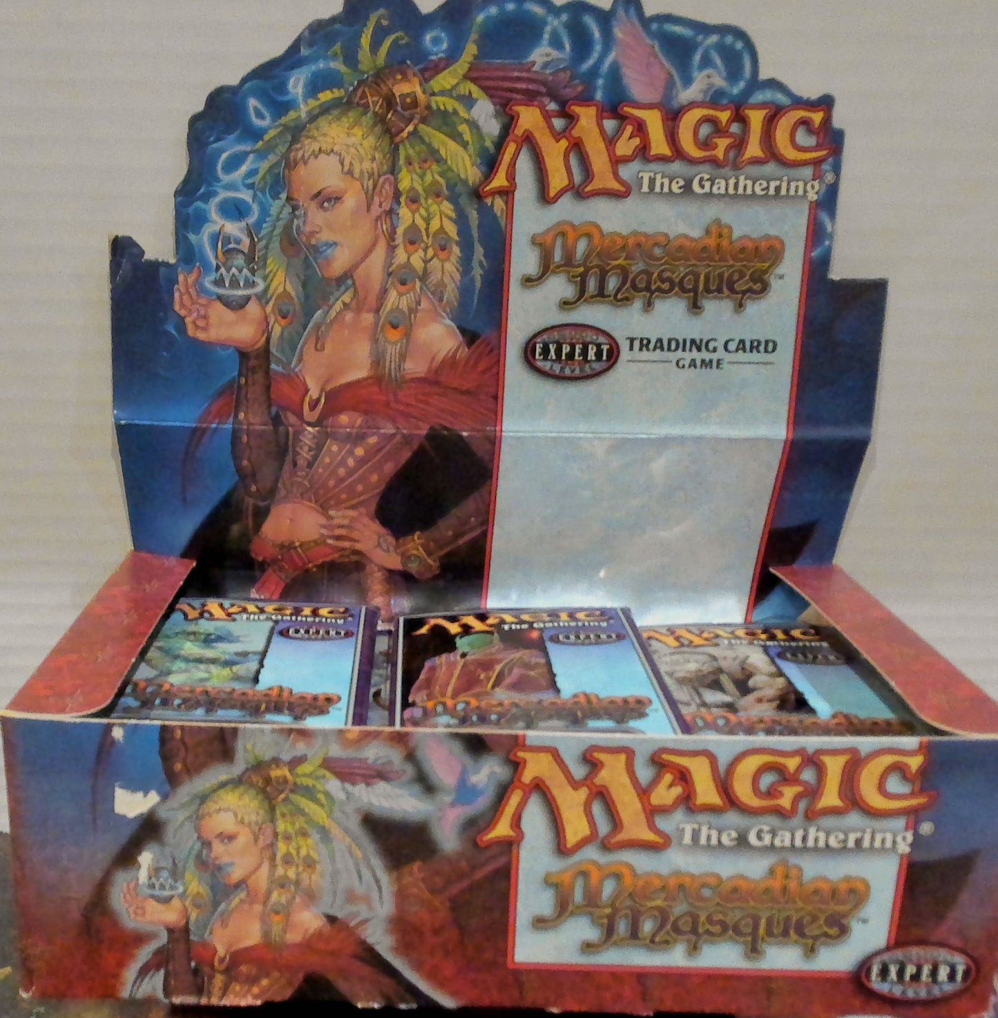 Mercadian Masques booster pack box 