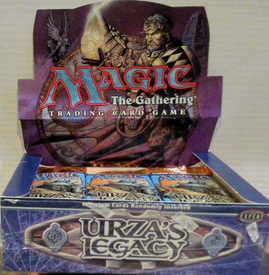 Urza's Legacy booster pack box