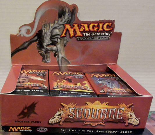 Scourge booster pack box