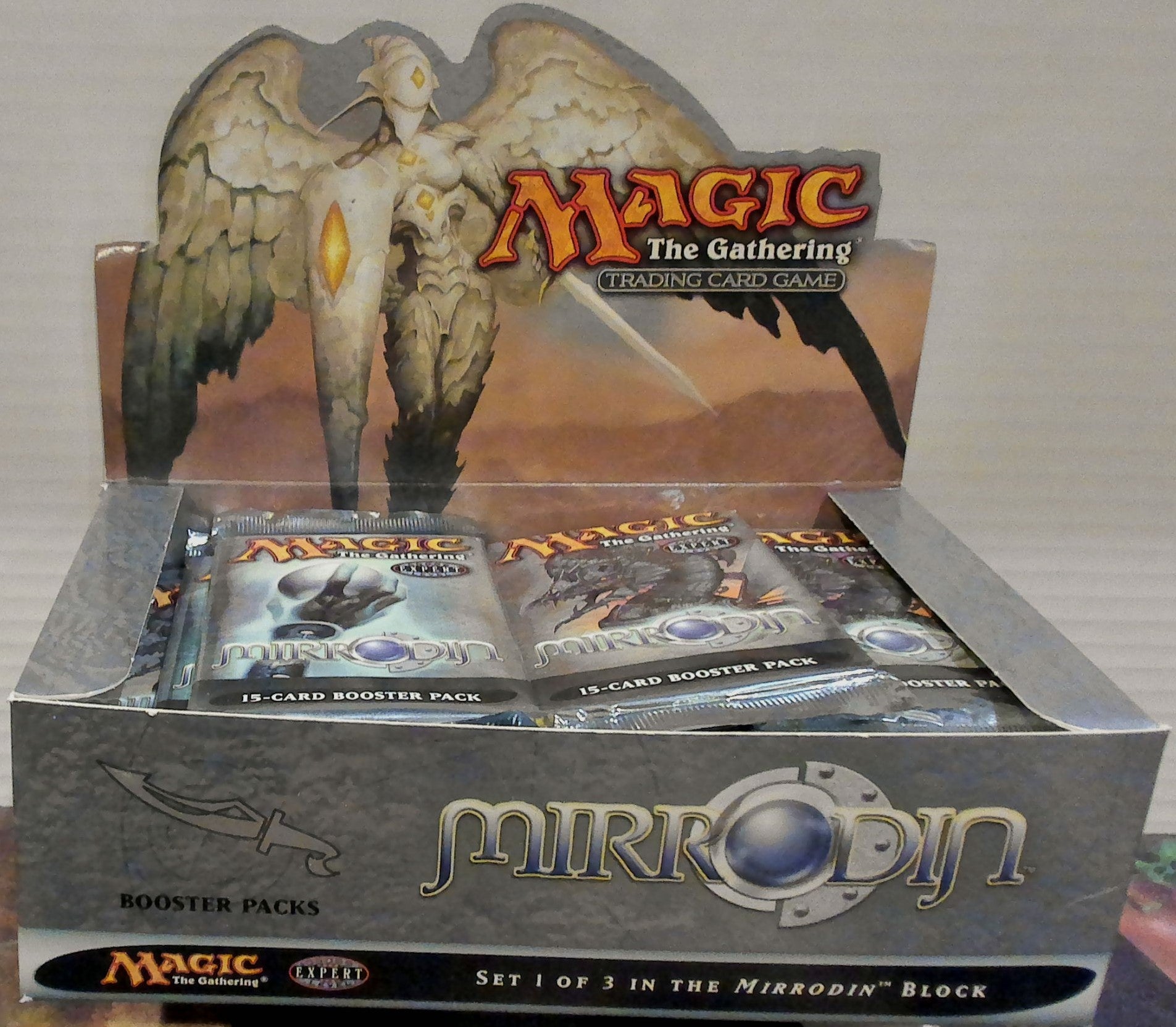 Mirrodin booster pack box 