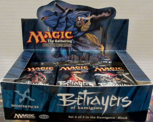 Betrayers of kamigawa booster pack box 