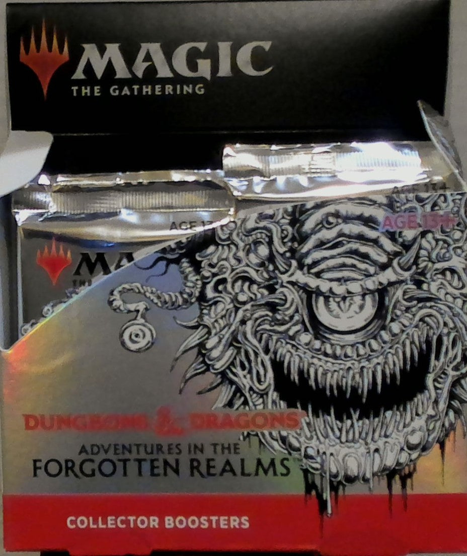 Dungeons & Dragons Adventures in the Forgotten Realms Collector Booster Pack Display Box