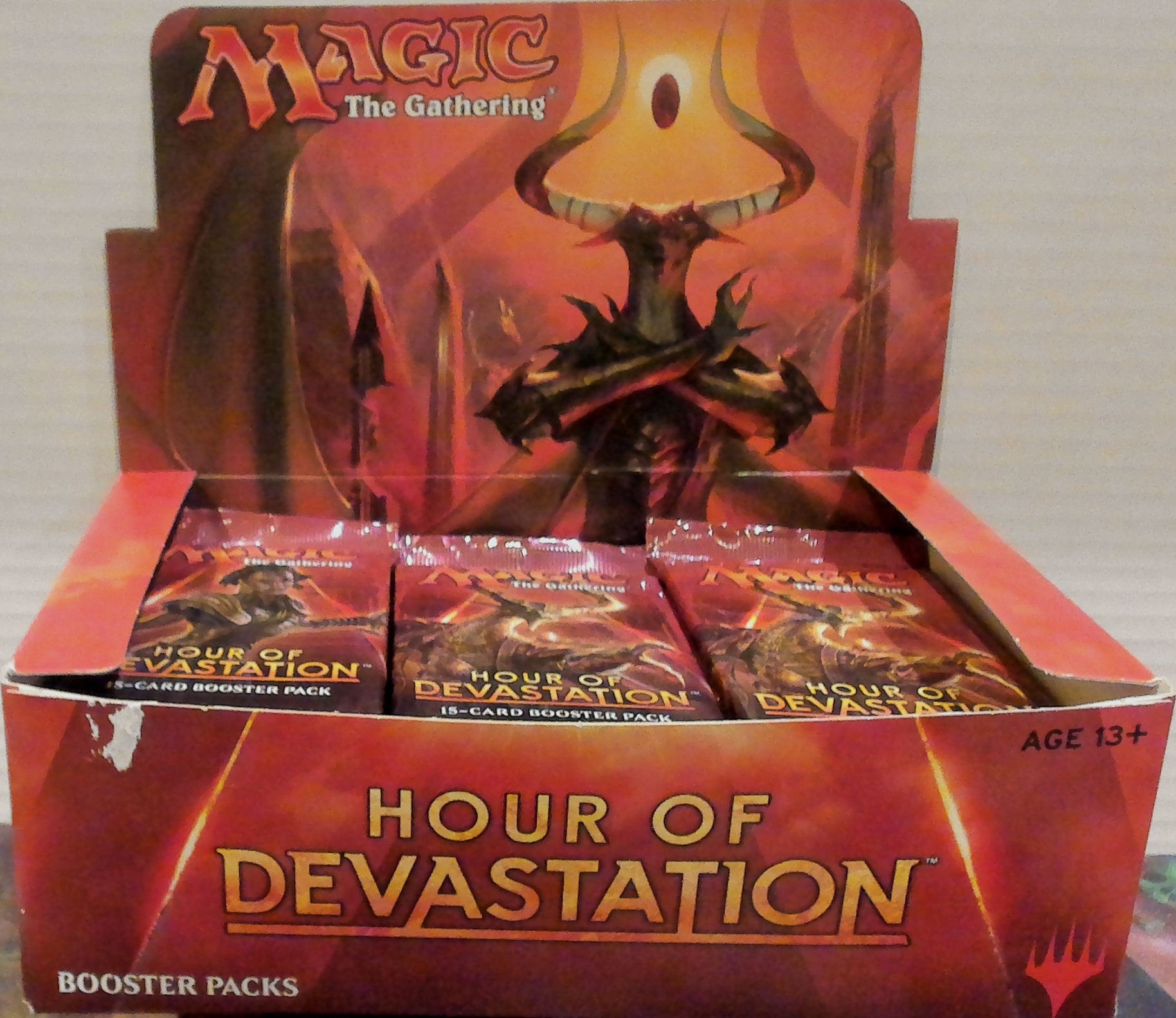 Hour of Devastation Booster Pack Box