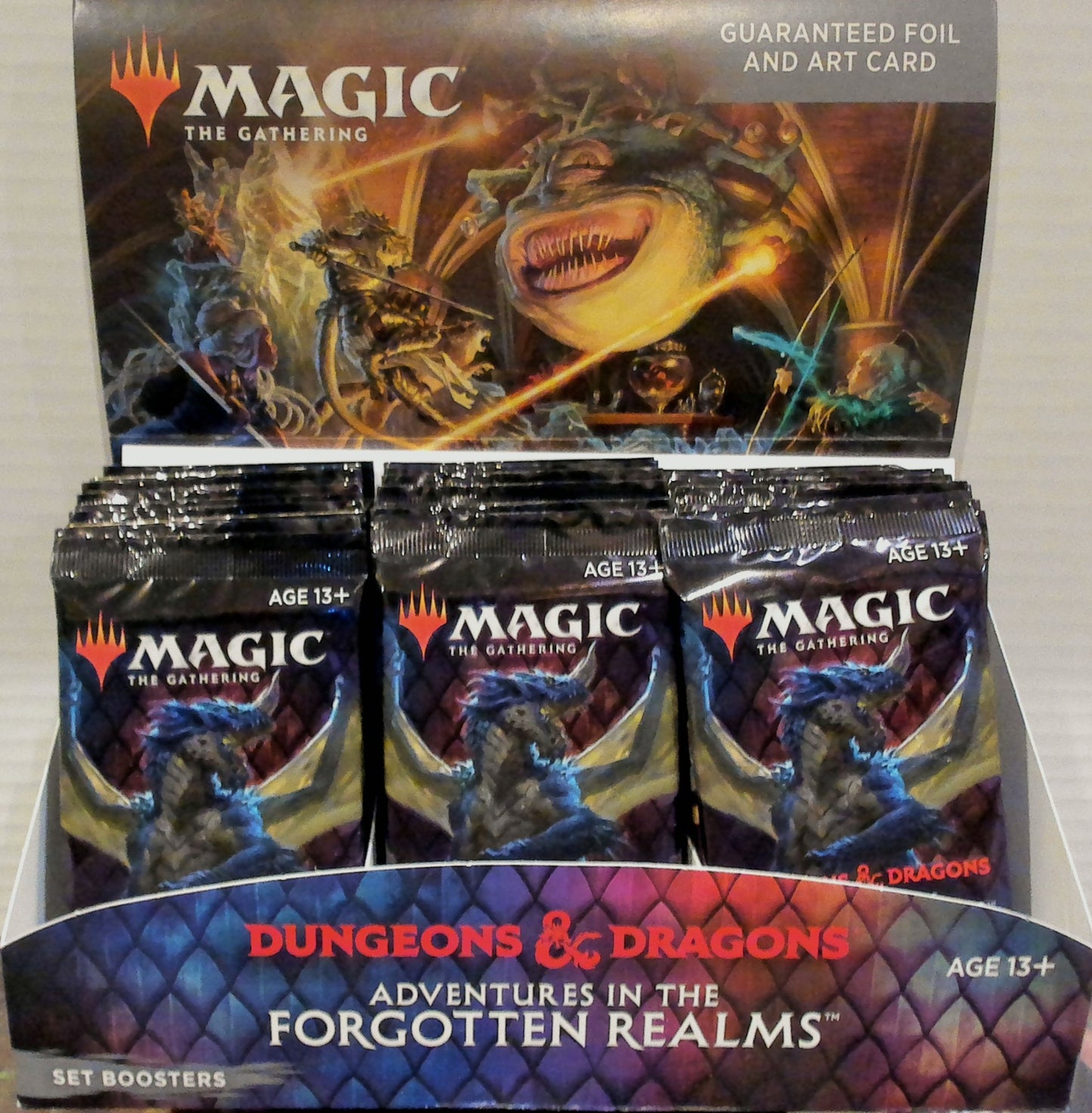 Dungeons & Dragons Adventures in the Forgotten Realms Magic: The Gathering TCG Set Booster Pack