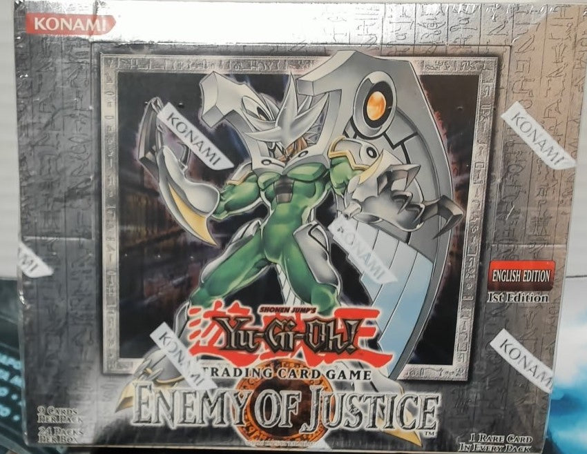 Enemy of Justice 1st Retail (UPC103841) Yu-Gi-Oh Booster Pack