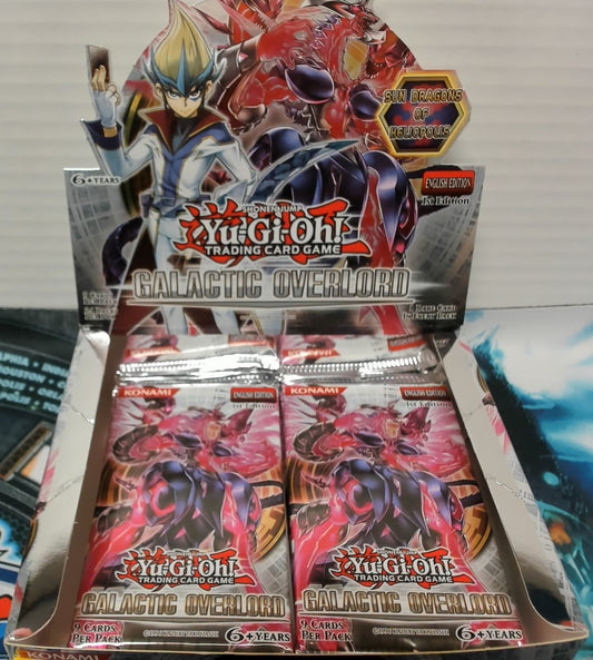 Galactic Overlord 1st edition Yu-Gi-Oh Booster Pack