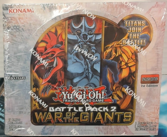 Battle pack 2: War of the Giants 1st Yu-Gi-Oh Booster Pack