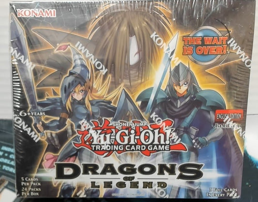 Dragons of Legend 1st Yu-Gi-Oh Booster Pack