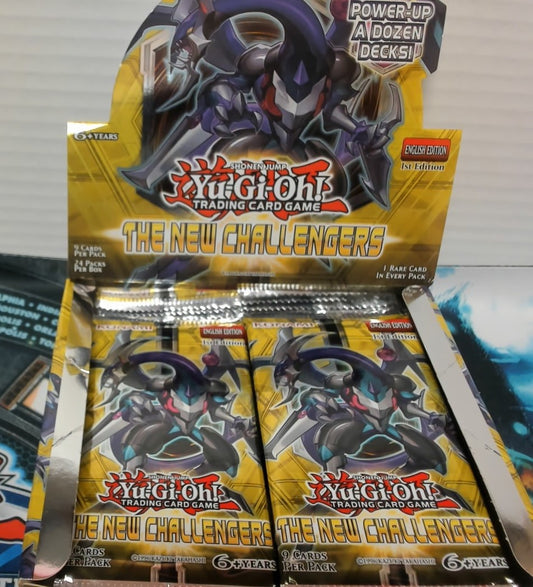 The New Challengers 1st Yu-Gi-Oh Booster Pack