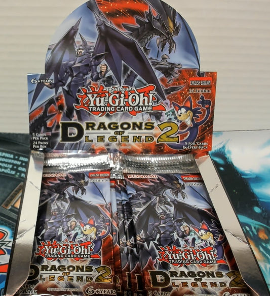 Dragons of Legend 2 1st Yu-Gi-Oh Booster Pack