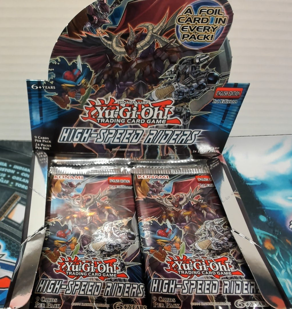 High-Speed Riders 1st Yu-Gi-Oh Booster Pack