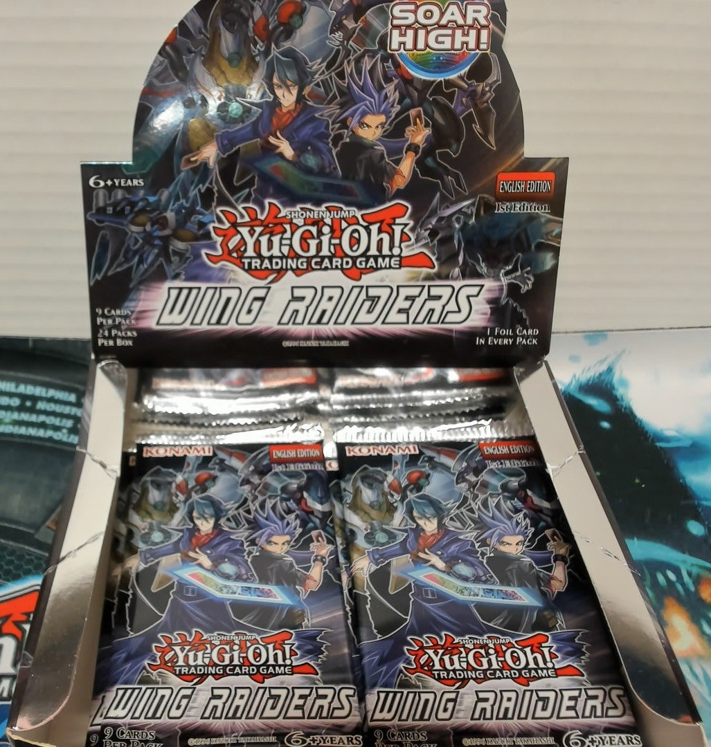 Wing Raiders 1st Yu-Gi-Oh Booster Pack