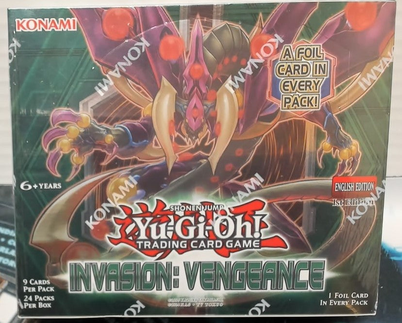 Invasion: Vengeance Yu-Gi-Oh Booster Pack