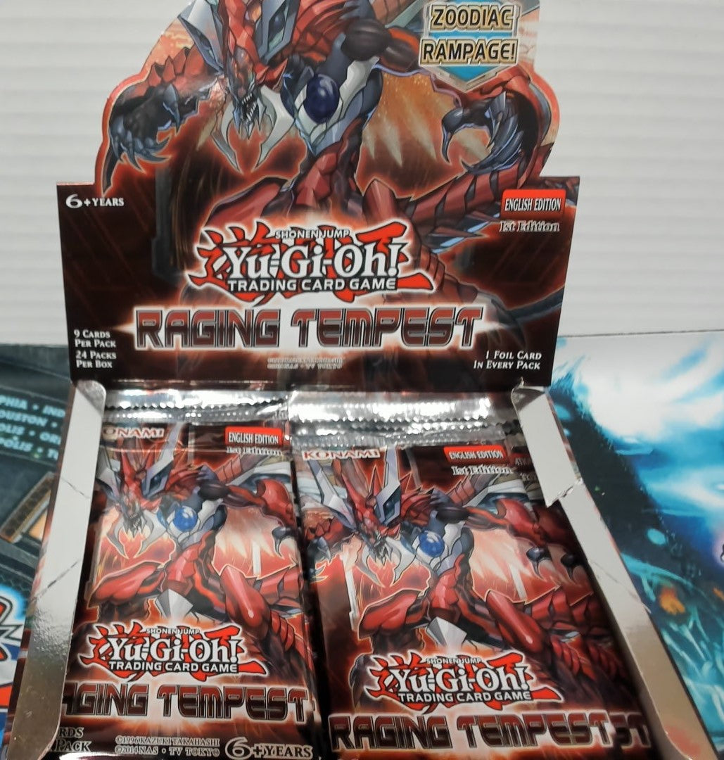 Raging Tempest 1st Yu-Gi-Oh Booster Pack