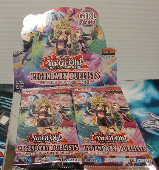 Legendary Duelist Sisters of the Rose Yu-Gi-Oh Booster Pack