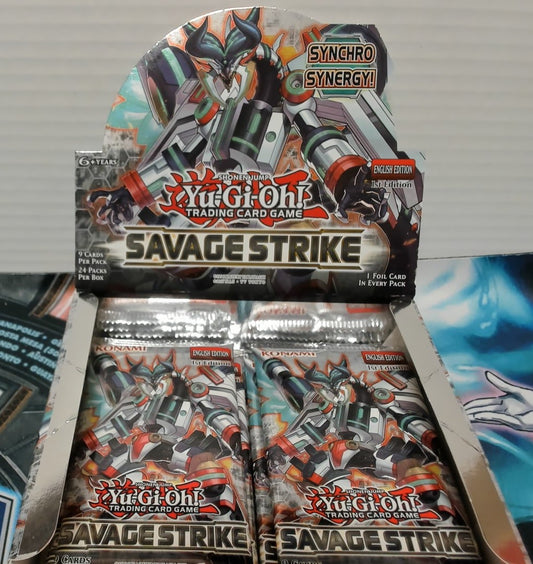 Savage Strike 1st Yu-Gi-Oh Booster Pack