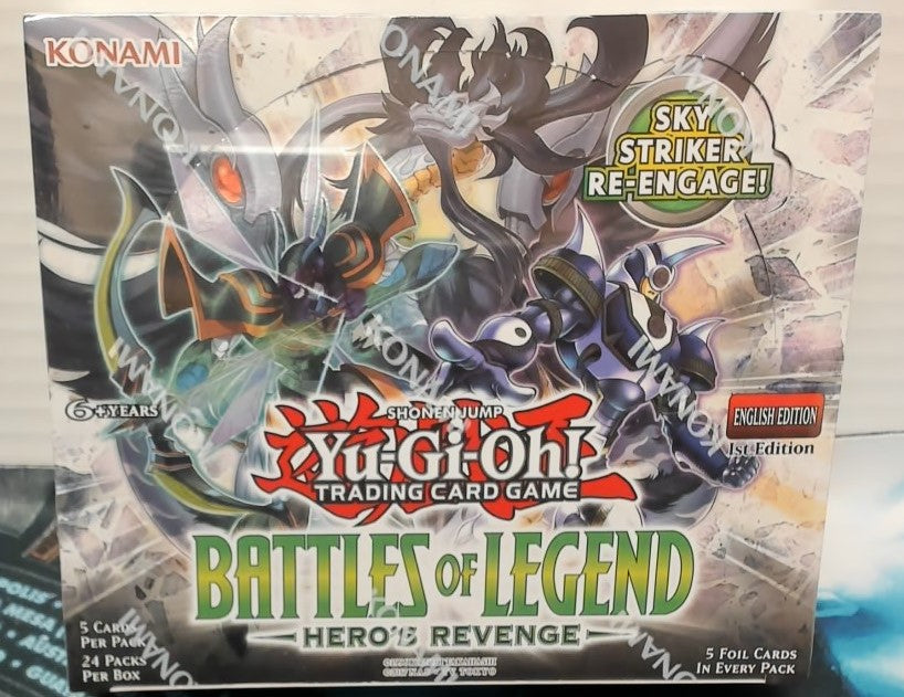 Battles of Legend Hero's Revenge Yu-Gi-Oh Booster Pack