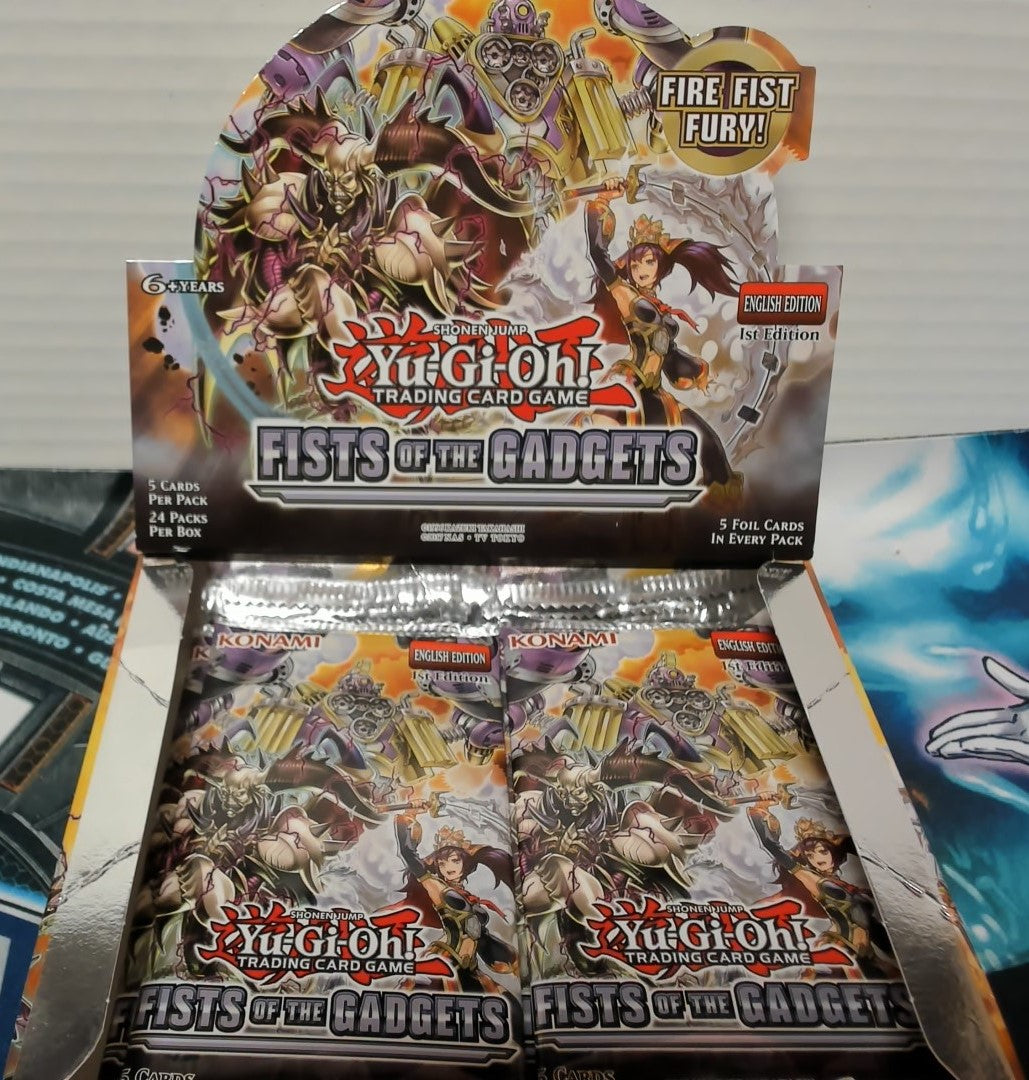 Fists of the Gadgets 1st Yu-Gi-Oh Booster Pack