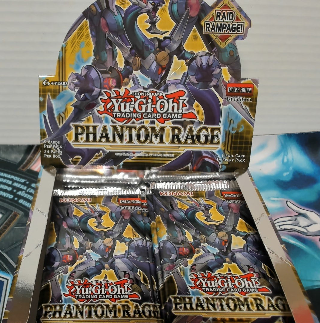 Phantom Rage 1st Yu-Gi-Oh Booster Pack