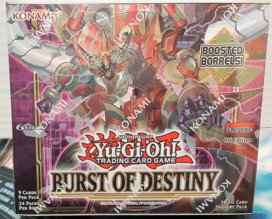 Burst of Destiny Yu-Gi-Oh Booster Pack