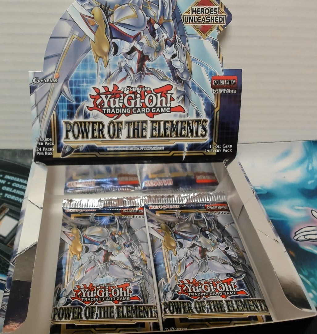 Power Of The Elements 1st Yu-Gi-Oh Booster Pack