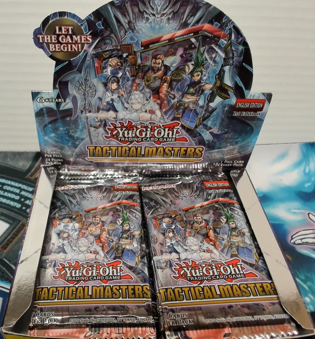 Tactical Masters 1st Yu-Gi-Oh Booster Pack