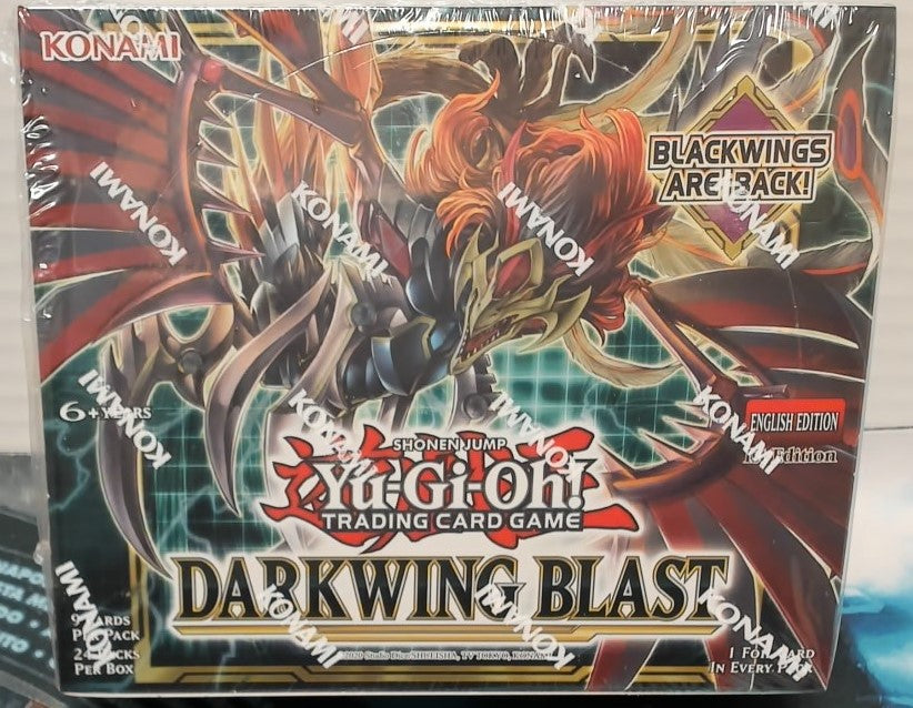 Darkwing Blast 1st Yu-Gi-Oh Booster Pack