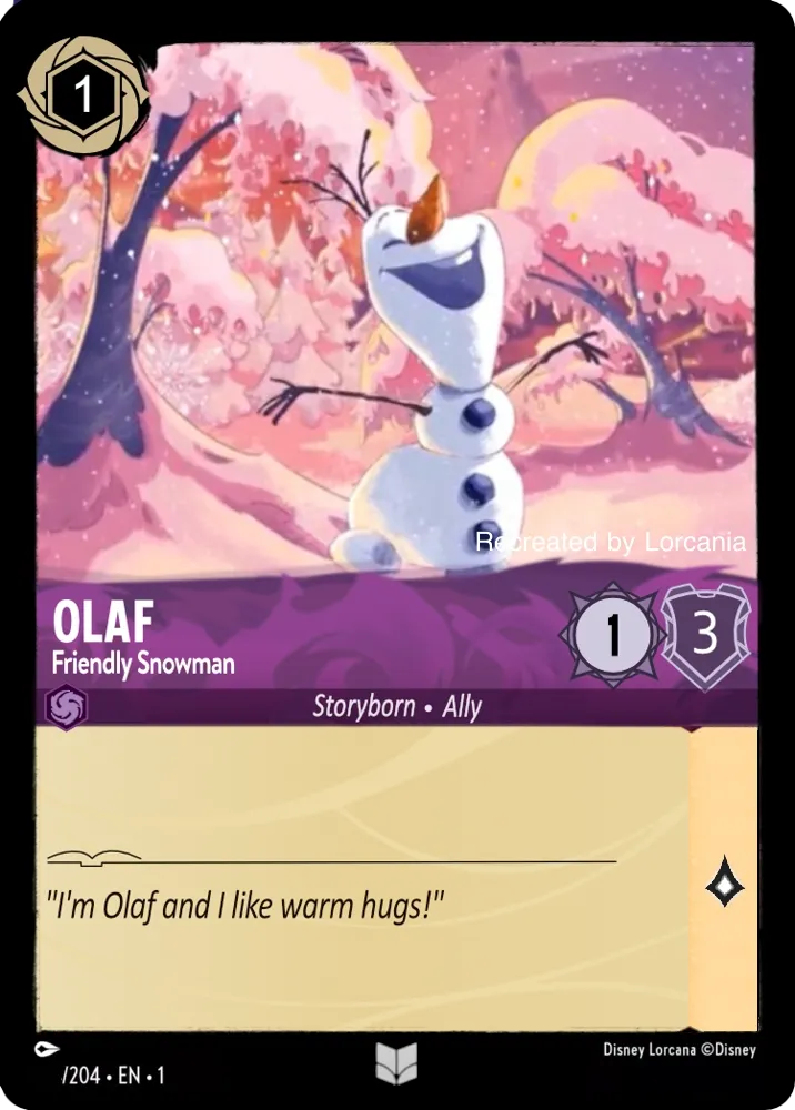 Olaf Friendly Snowman, The First Chapter 52/204